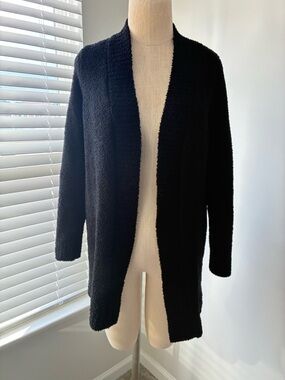 Daily Practice Anthropologie Women's Black Snuggle Cardigan Sweater